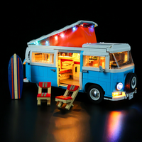 Lego Volkswagen T2 Camper Van 10279 light kit