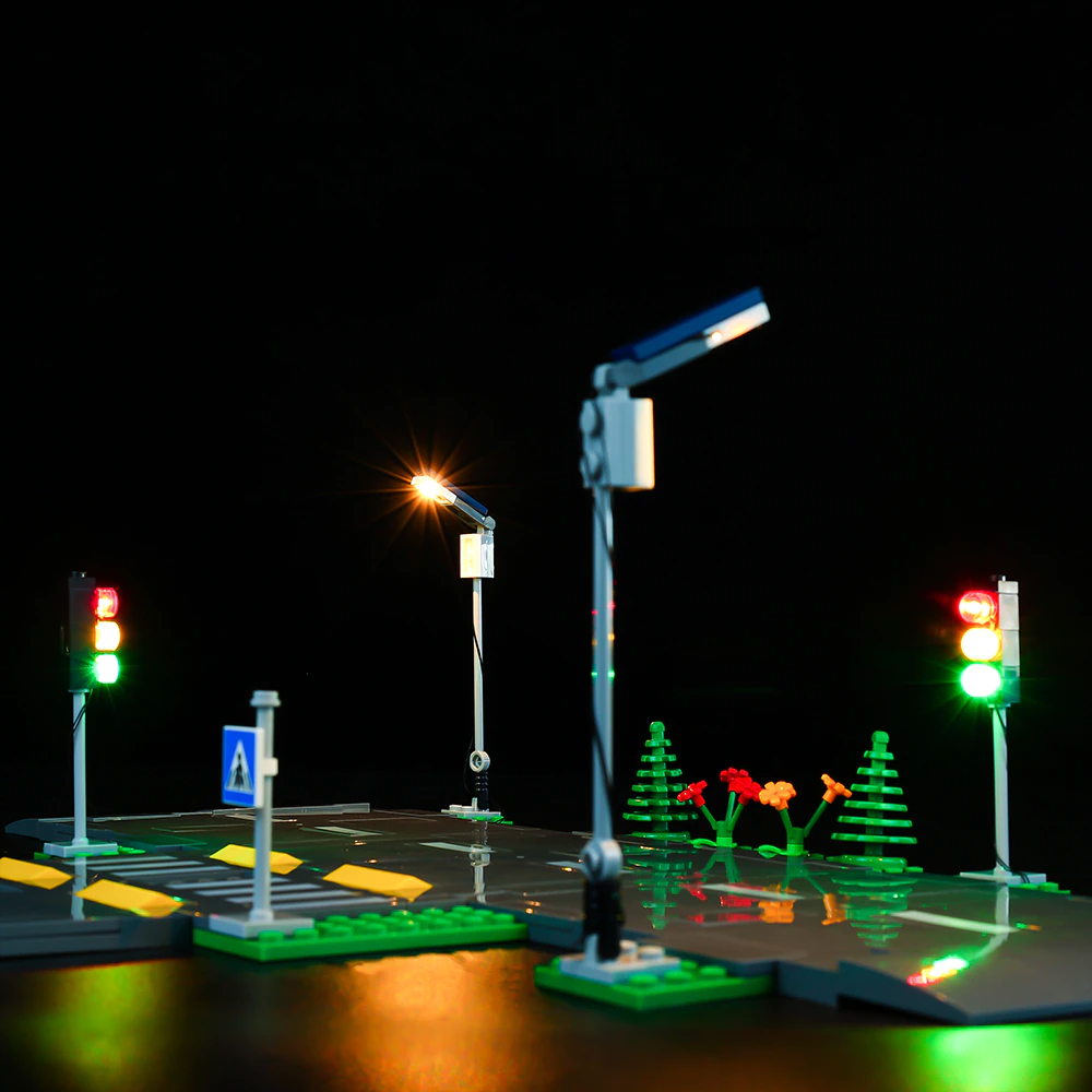 Lego Road Plates 60304 light kit