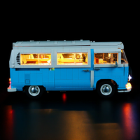 Lego Volkswagen T2 Camper Van 10279 light kit