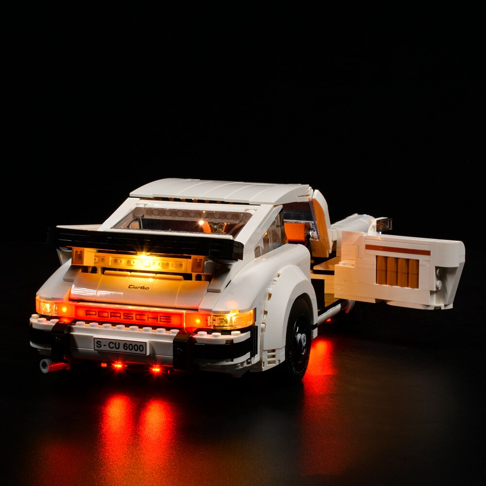 Lego Porsche 911 10295 light kit