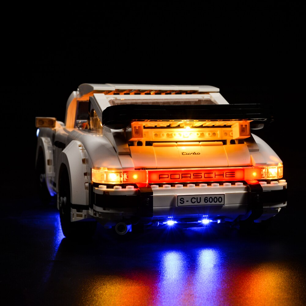 Lego Porsche 911 10295 light kit