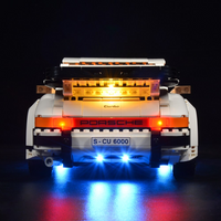 Lego Porsche 911 10295 light kit