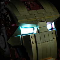 Lego Iron Man Helmet 76165 light kit