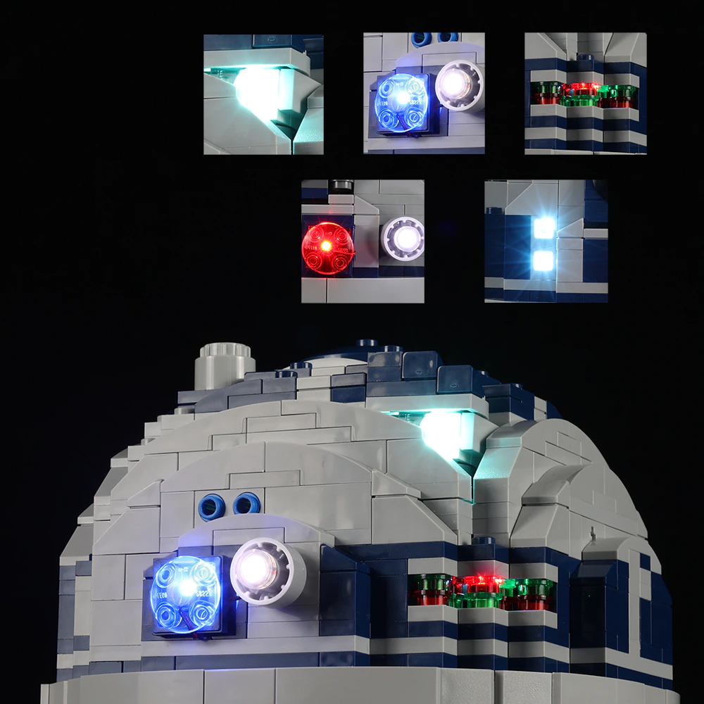 Lego R2-D2 75308 Light Kit