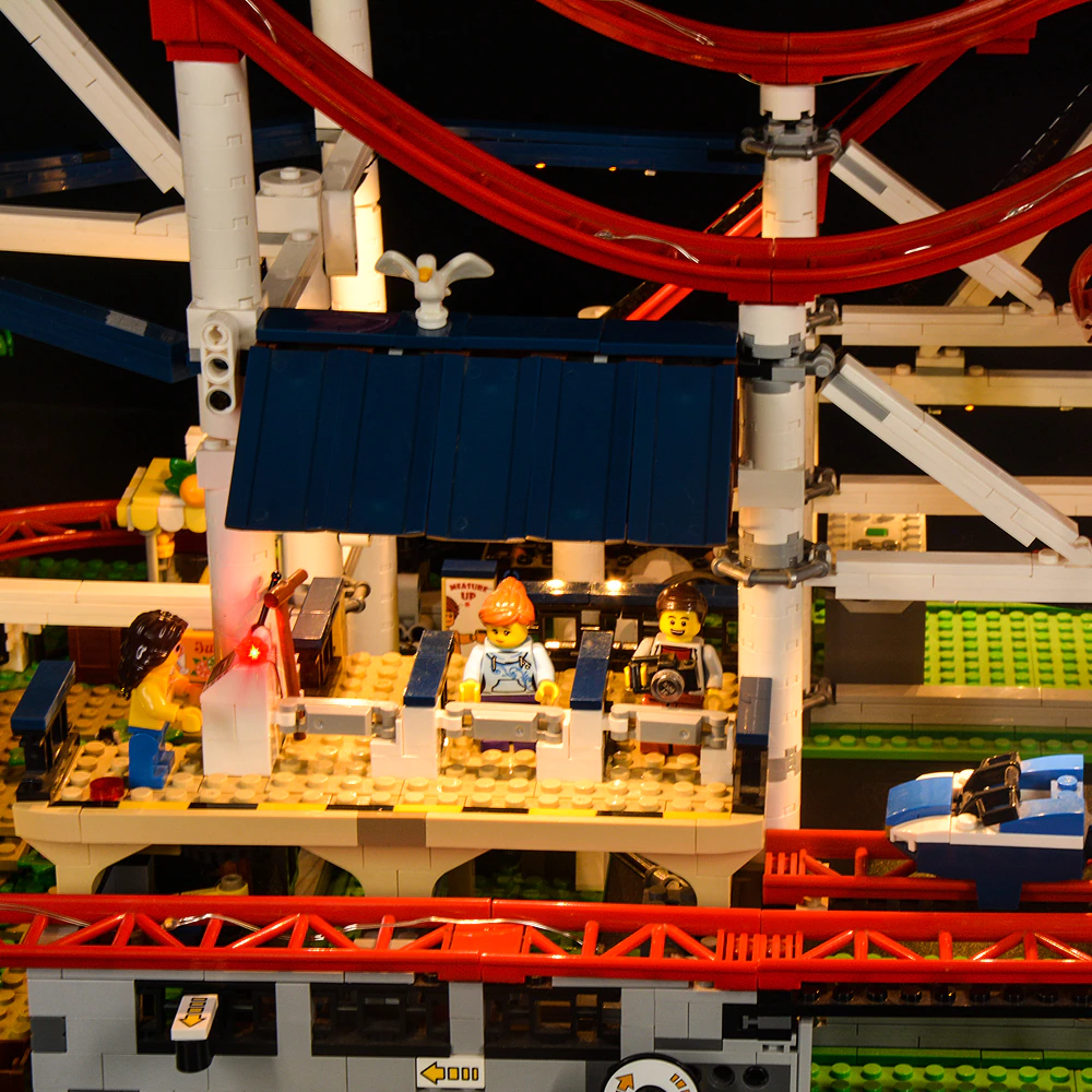 Lego Roller Coaster 10261 Light Kit