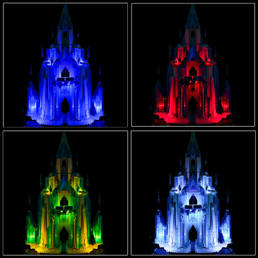 Lego The Ice Castle 43197 light kit
