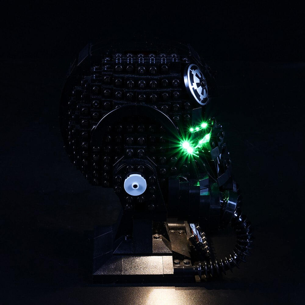 Lego TIE Fighter Pilot Helmet 75274 Light Kit