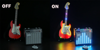 Lego Fender Stratocaster 21329 Light Kit
