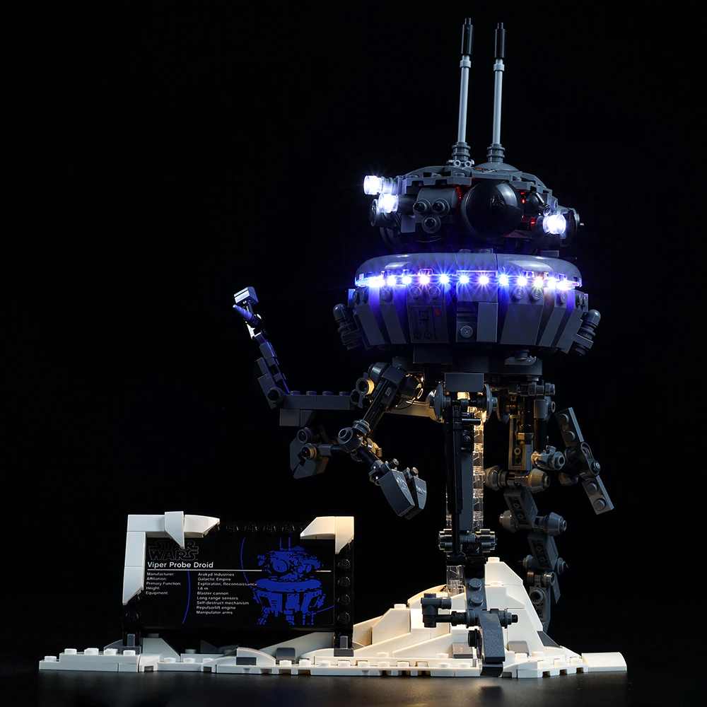 Lego Imperial Probe Droid 75306 Light Kit