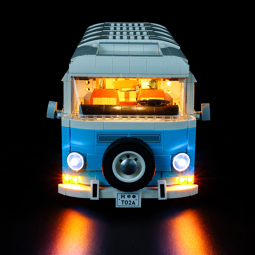 Lego Volkswagen T2 Camper Van 10279 light kit