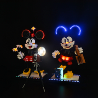 Lego Mickey Mouse & Minnie Mouse Buildable Characters 43179 light kit