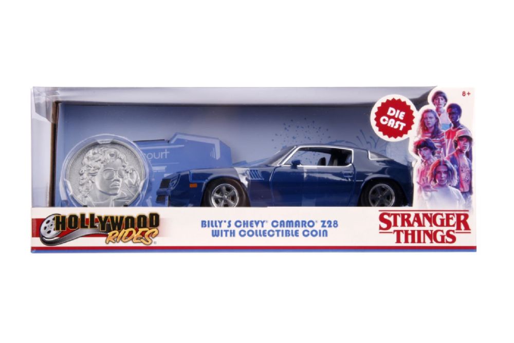Jada Toys Stranger Things 1979 Chevy Camaro Z28 Diecast Model