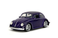 Jada Toys Wednesday VW Beetle 1:24 Diecast with Figure
