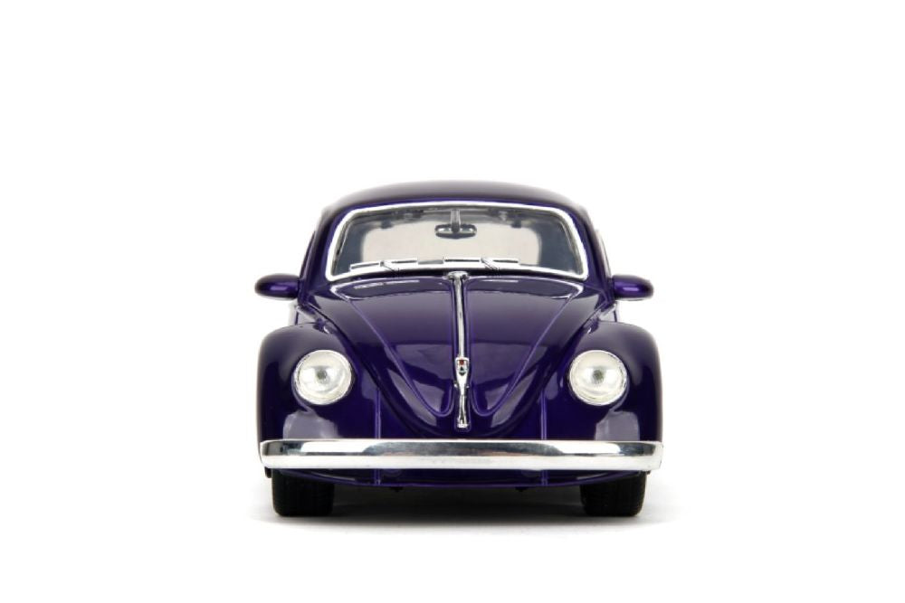 Jada Toys Wednesday VW Beetle 1:24 Diecast with Figure