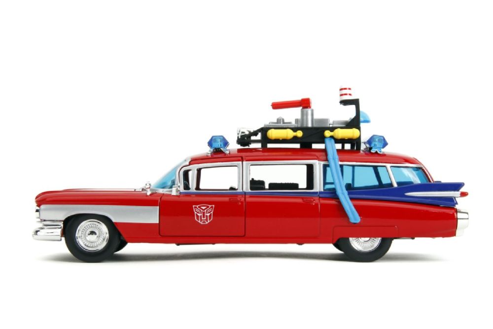Jada Toys Transformers Ghostbusters Ecto-1 1:24 Diecast