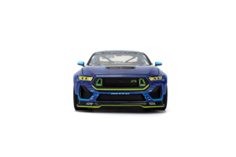 Jada Toys 2024 Ford Mustang RTR Racing 1:24 Diecast Model (Vaughn Gitten Jr.)