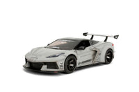 Jada Toys 2023 Corvette C8 Liberty Walk 1:24 Diecast Model