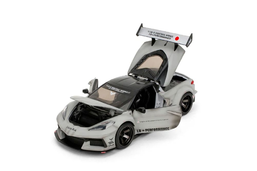Jada Toys 2023 Corvette C8 Liberty Walk 1:24 Diecast Model