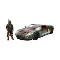 Jada Toys Star Was Boba Fett 2005 Ford GT 1:24 Diecast Model