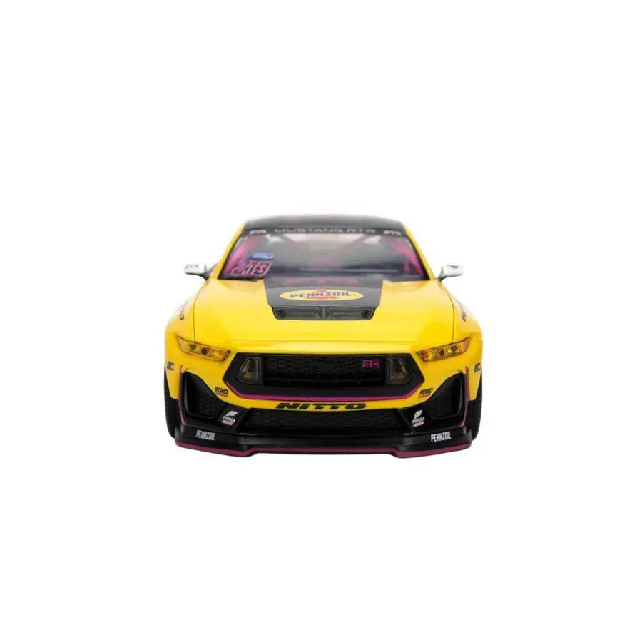 Jada Toys 2025 Ford Mustang RTR Racing 1:24 Diecast Model Car (Ben Hobson)