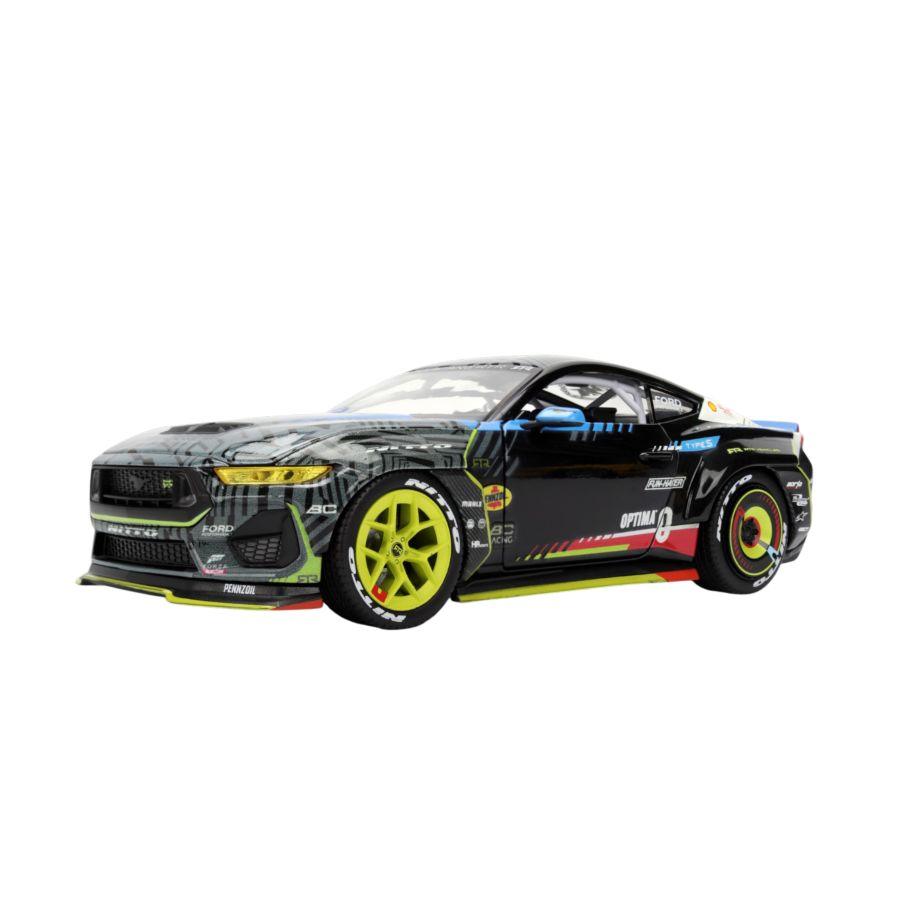 Jada Toys 2025 Ford Mustang RTR Racing 1:24 Diecast Model Car (Vaughn Gitten Jr.)