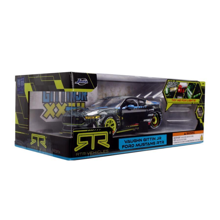 Jada Toys 2025 Ford Mustang RTR Racing 1:24 Diecast Model Car (Vaughn Gitten Jr.)