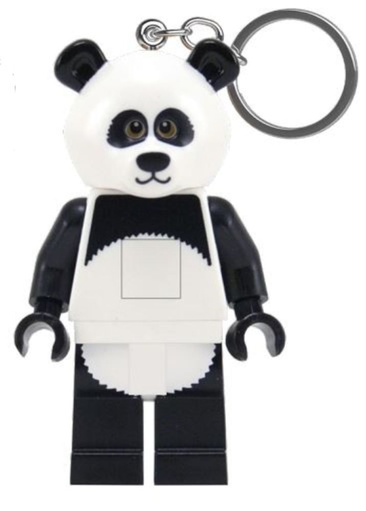LEGO Minifigures Keychain Light Panda Guy