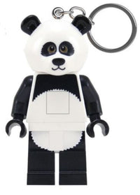 LEGO Minifigures Keychain Light Panda Guy