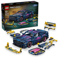 LEGO 42236 Technic Custom Garage Ford Mustang GT Car