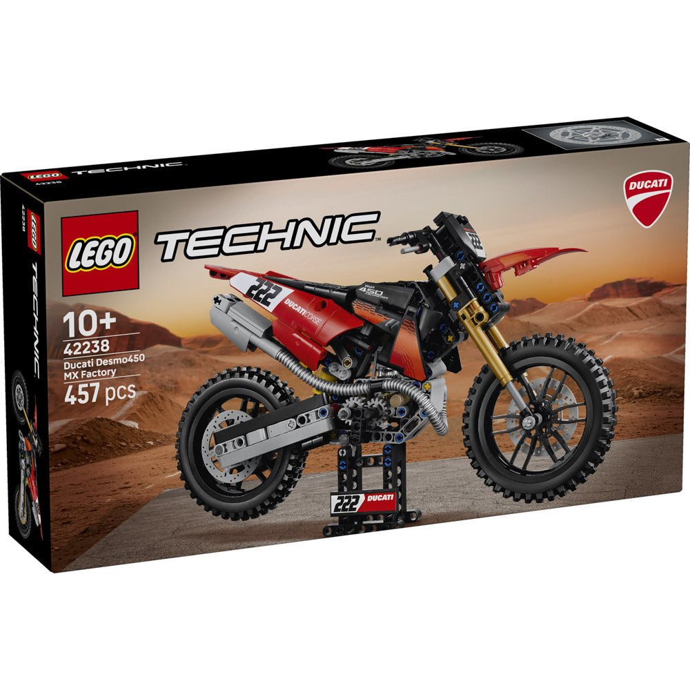 LEGO 42238 Technic Ducati Desmo450 MX Factory Motorcycle