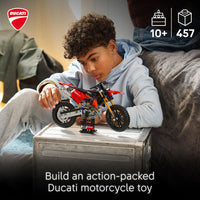 LEGO 42238 Technic Ducati Desmo450 MX Factory Motorcycle