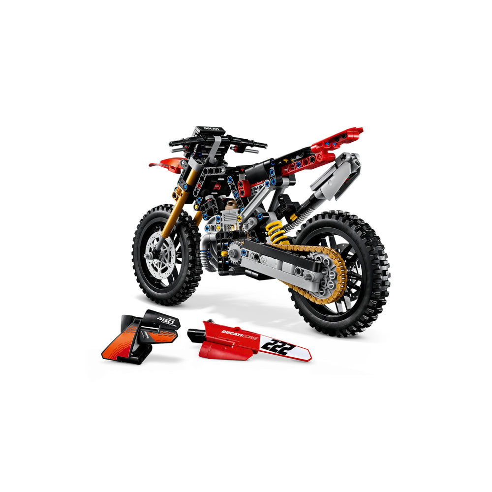 LEGO 42238 Technic Ducati Desmo450 MX Factory Motorcycle