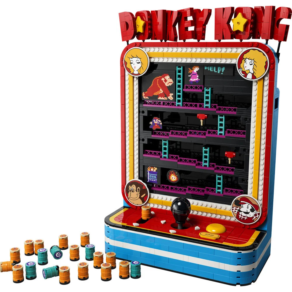LEGO 72051 Donkey Kong Arcade | Retro Gaming Set for Adults