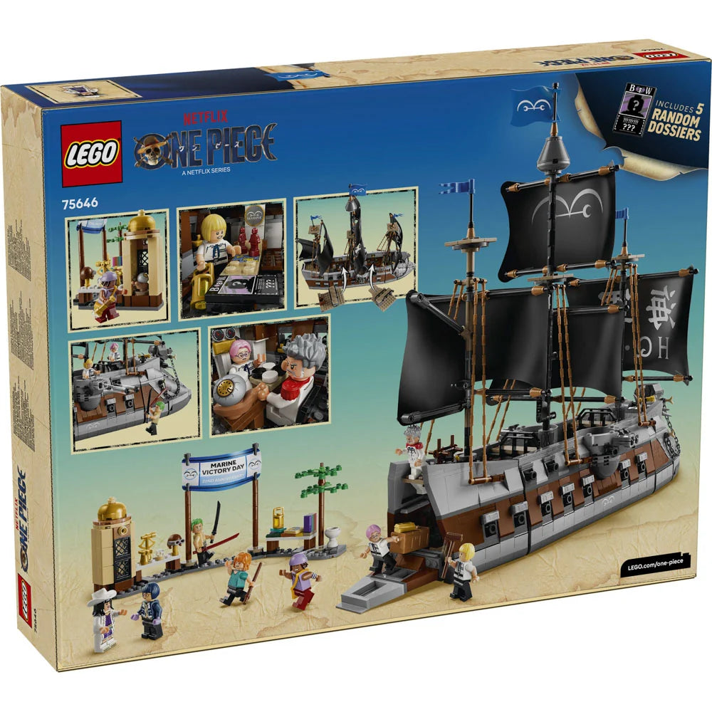 LEGO 75646 ONE PIECE Garp’s Marine Battleship Set