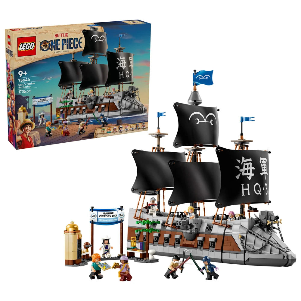 LEGO 75646 ONE PIECE Garp’s Marine Battleship Set