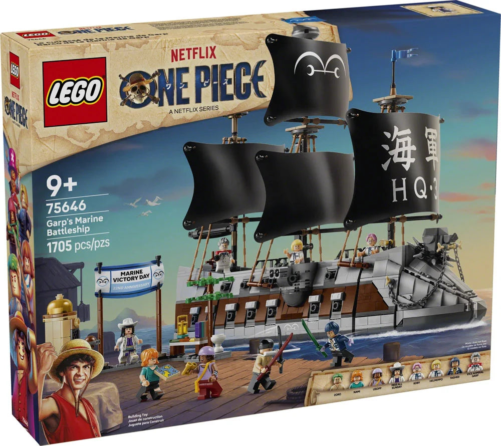 LEGO 75646 ONE PIECE Garp’s Marine Battleship Set