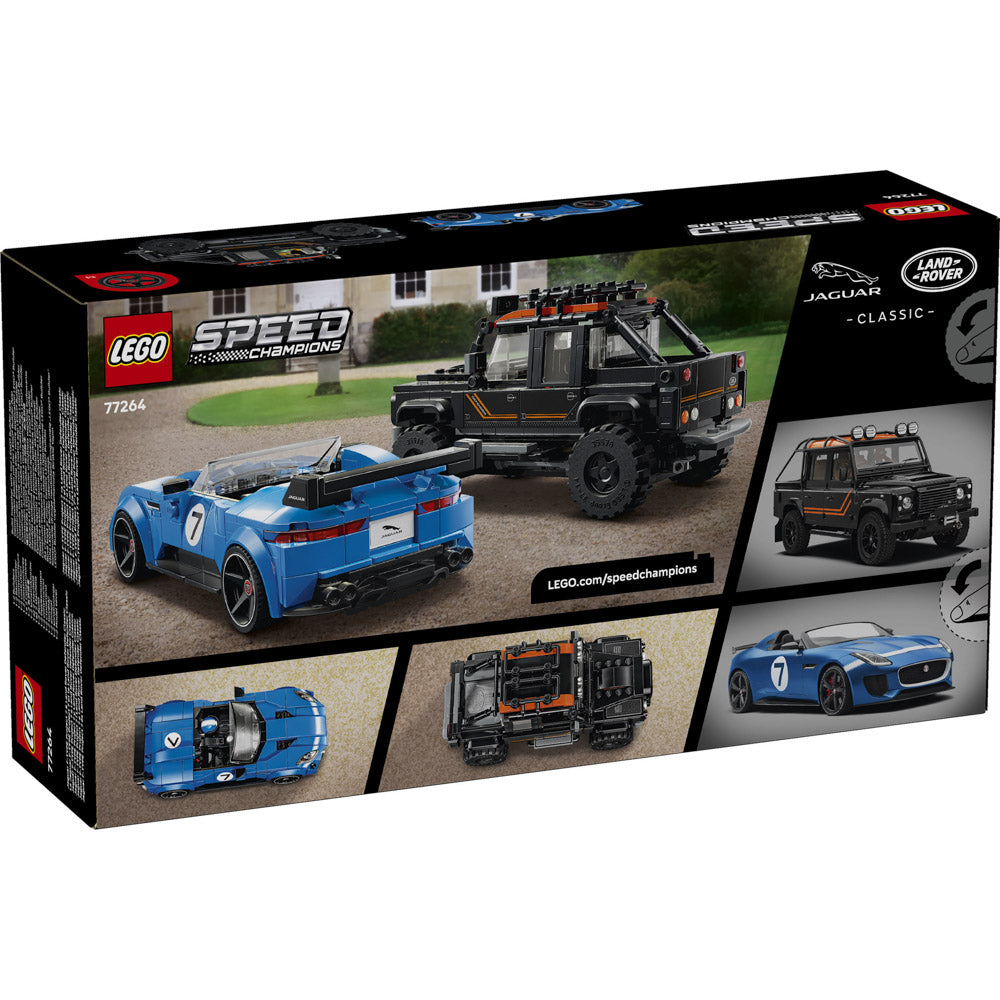 LEGO 77264 Speed Champions Jaguar Project 7 & Land Rover Defender