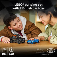 LEGO 77264 Speed Champions Jaguar Project 7 & Land Rover Defender