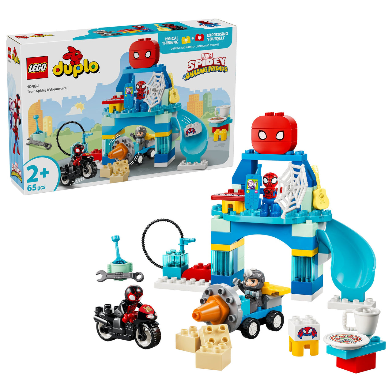 LEGO 10464 DUPLO Marvel Team Spidey Webquarters