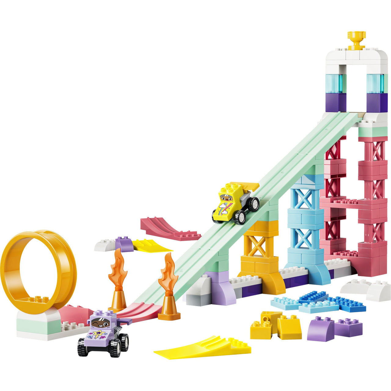 LEGO 10478 DUPLO Town 3 in 1 Creative Ramps with Vehicles