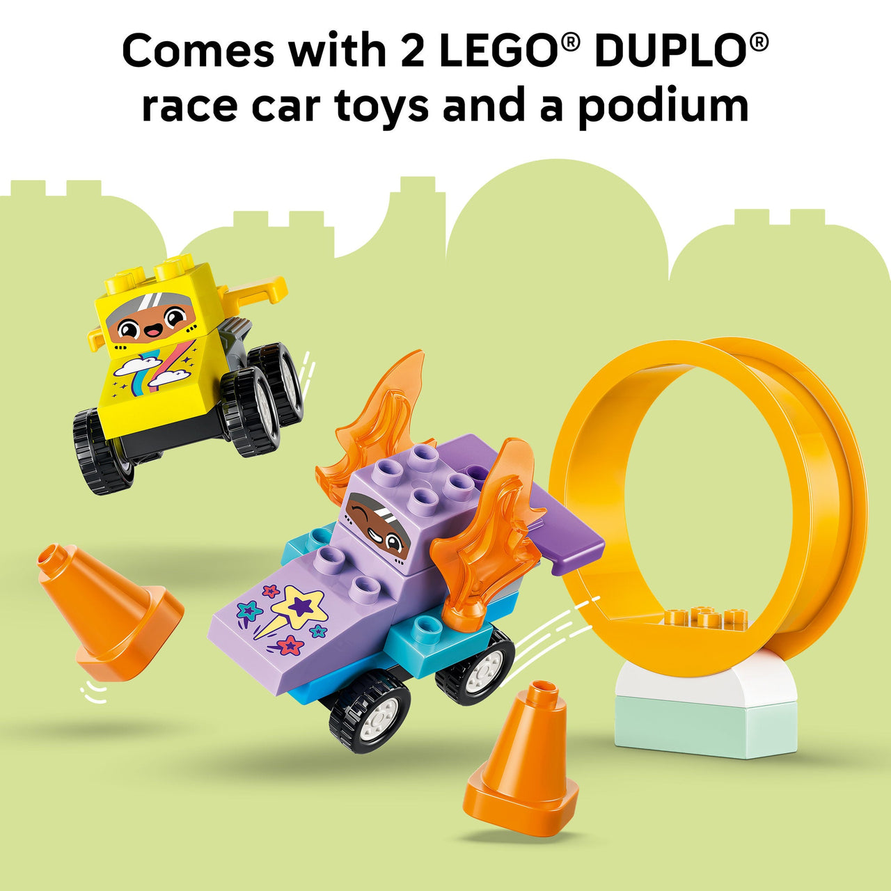LEGO 10478 DUPLO Town 3 in 1 Creative Ramps with Vehicles