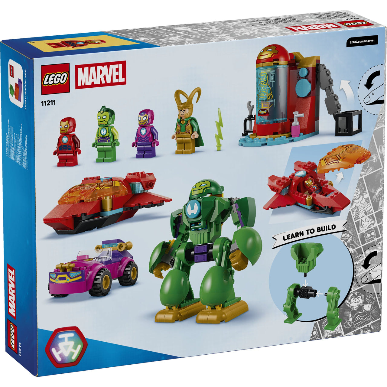 LEGO 11211 Disney Junior Marvel Loki vs. Iron Man