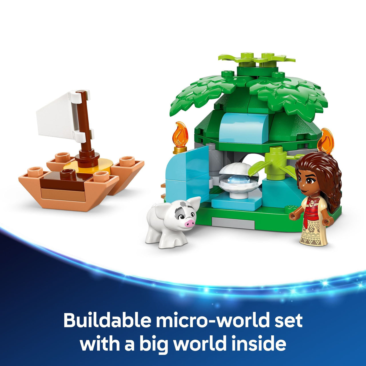 LEGO 43260 Disney Princess Moana's Island Fun