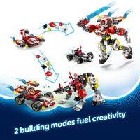 LEGO 71497 DREAMZzz Cooper's Tiger Mech & Zero's Hot Rod Car