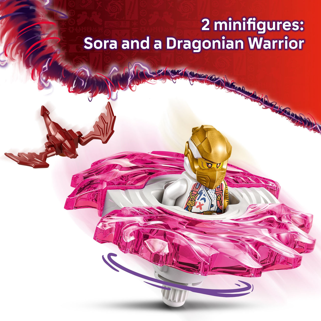 LEGO 71824 NINJAGO Sora's Dragon Spinjitzu Spinner