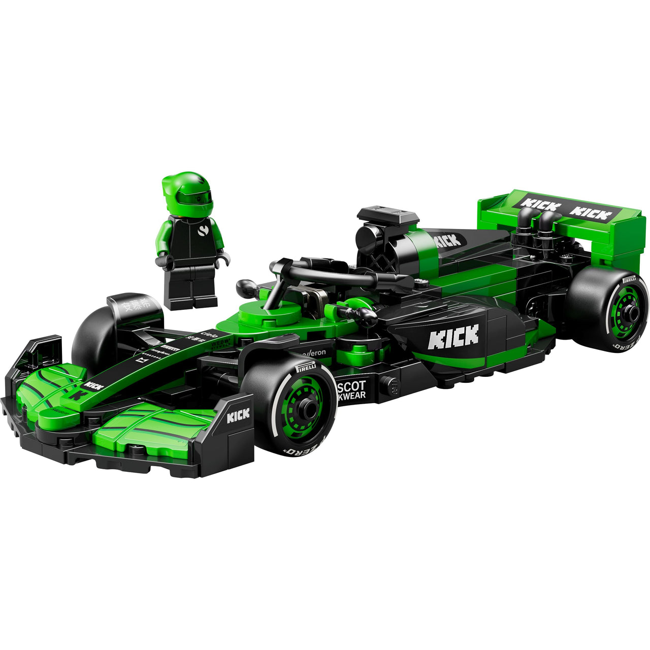LEGO 77247 Speed Champions KICK Sauber F1 Team C44 Race Car