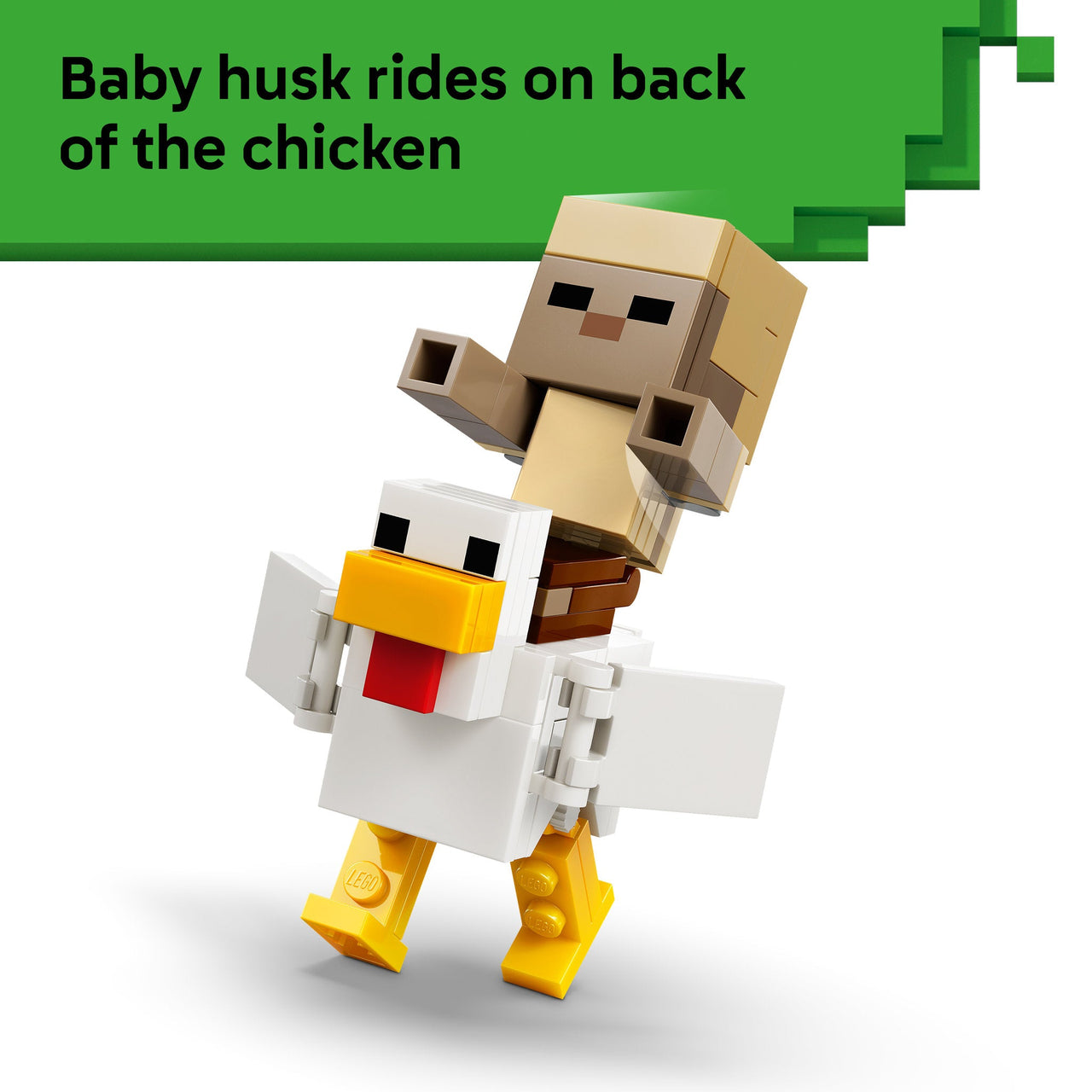 LEGO 21592 Minecraft Chicken Jockey Desert Attack