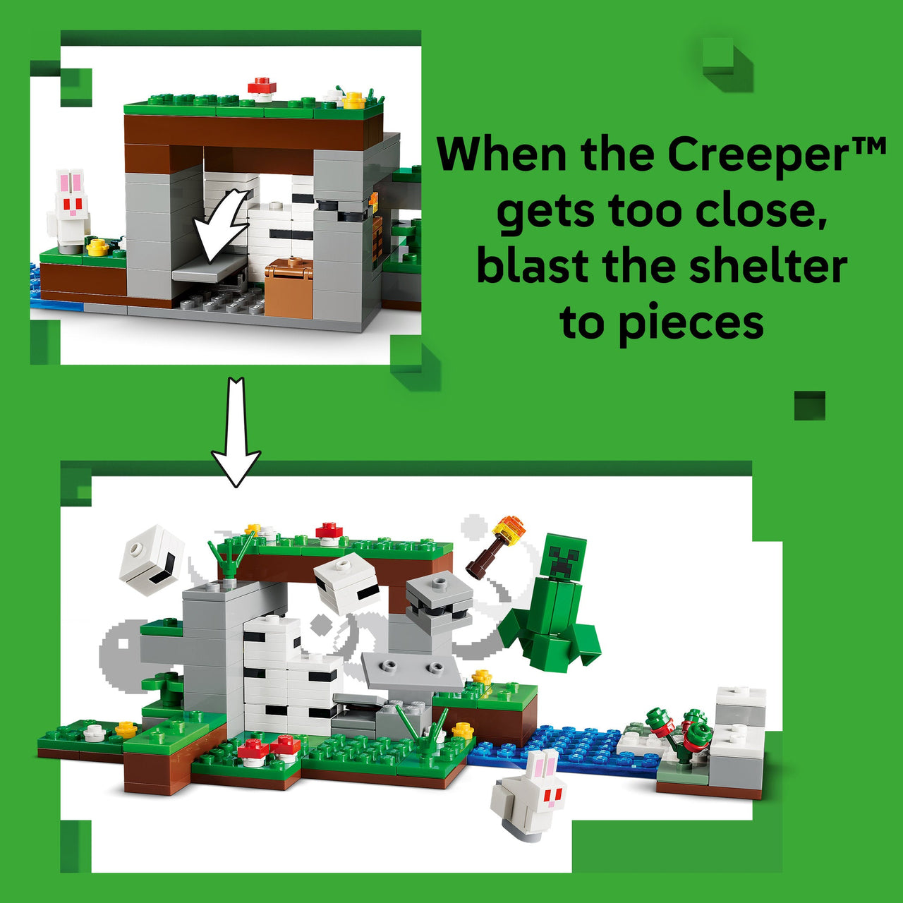 LEGO 21593 Minecraft First Night Adventure