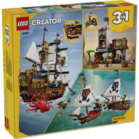 LEGO 31387 Creator Iconic Pirate Ship