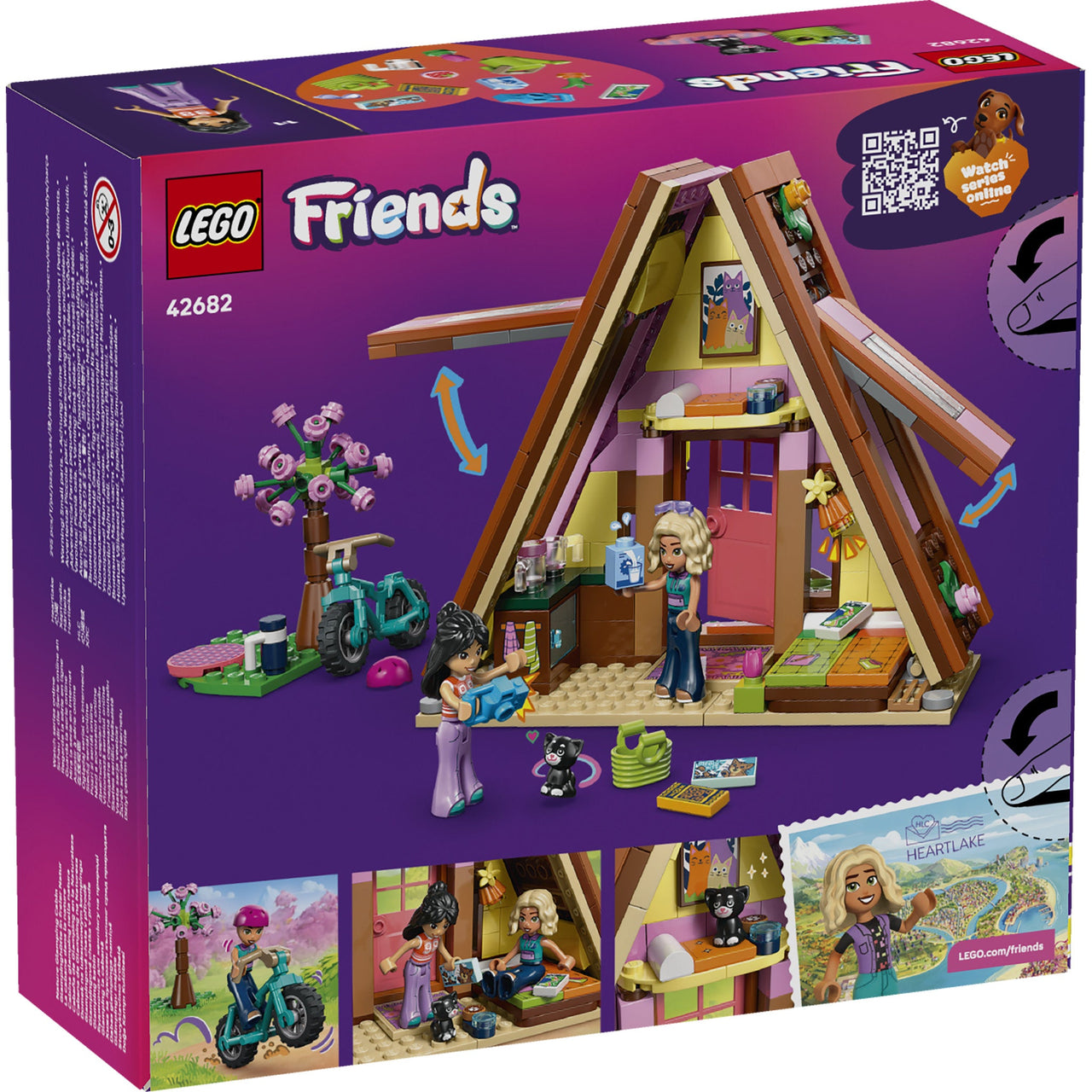 LEGO 42682 Friends Nature Glamping Cabin